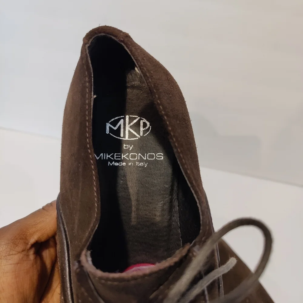 Mike Konos Suede leather Men's Oxford